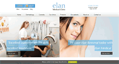 Desktop Screenshot of elan-medical-clinic.co.uk